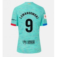 Billiga Barcelona Robert Lewandowski #9 Tredje fotbollskläder 2023-24 Kortärmad